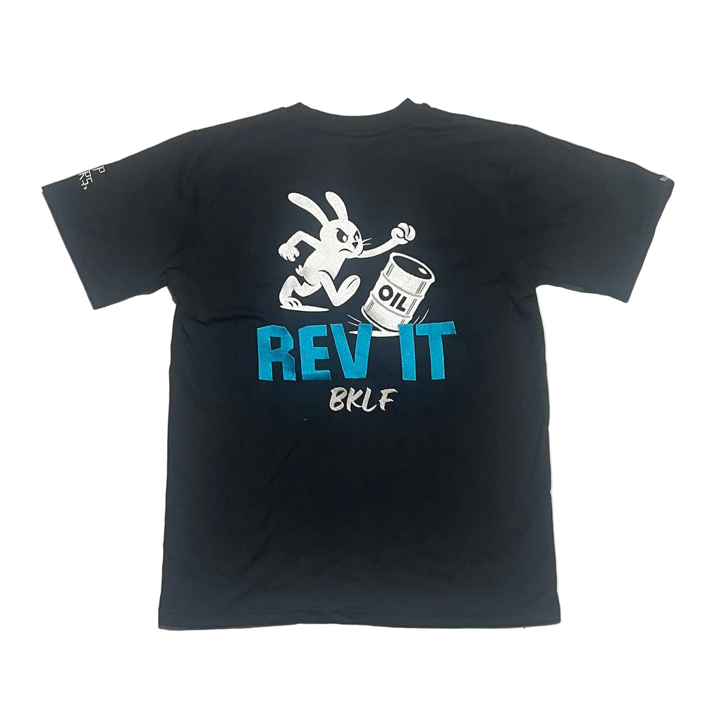 Rabbit‘s Fuel relaxed Fit T-Shirt Schwarz