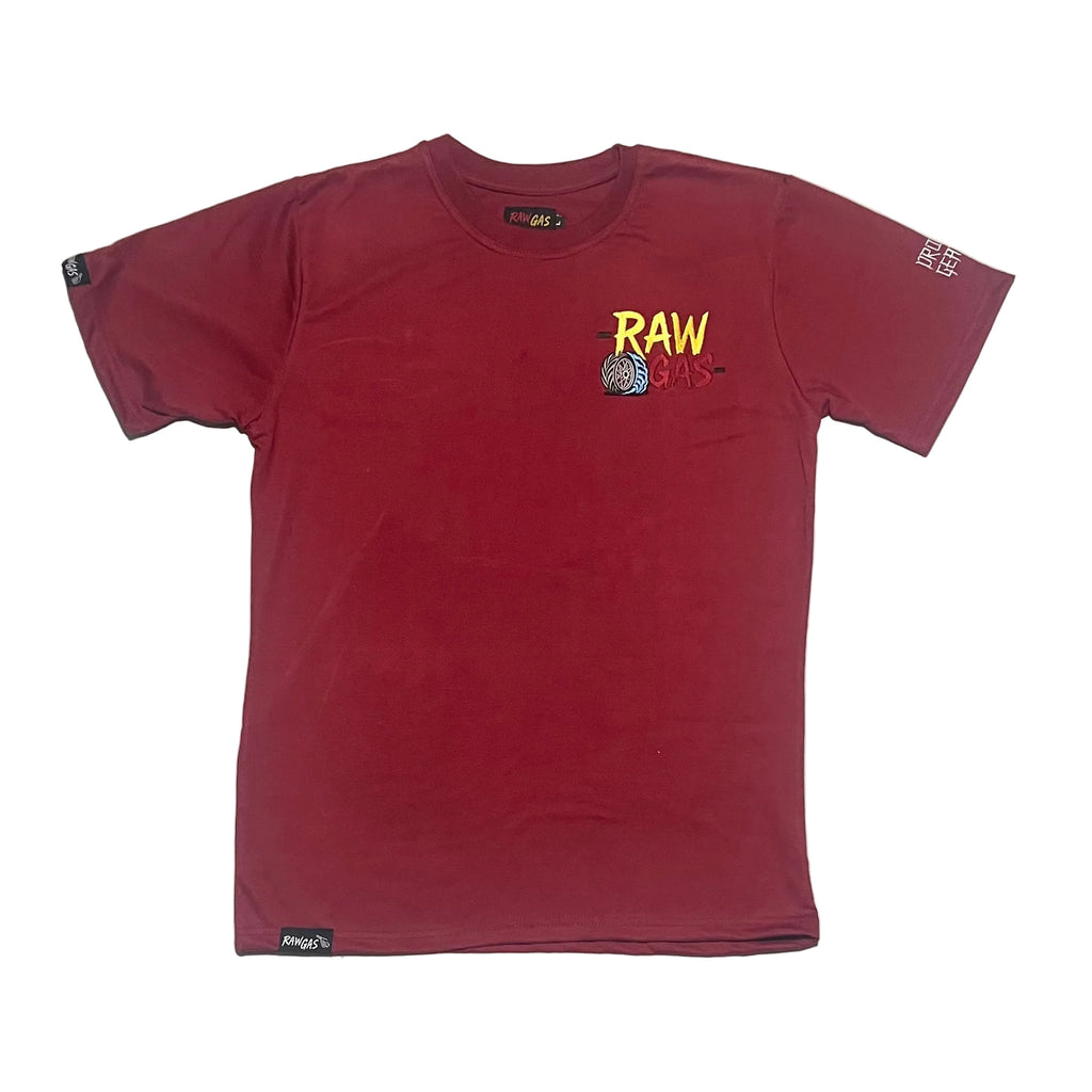 Full Throttle relaxed Fit T-Shirt Weinrot