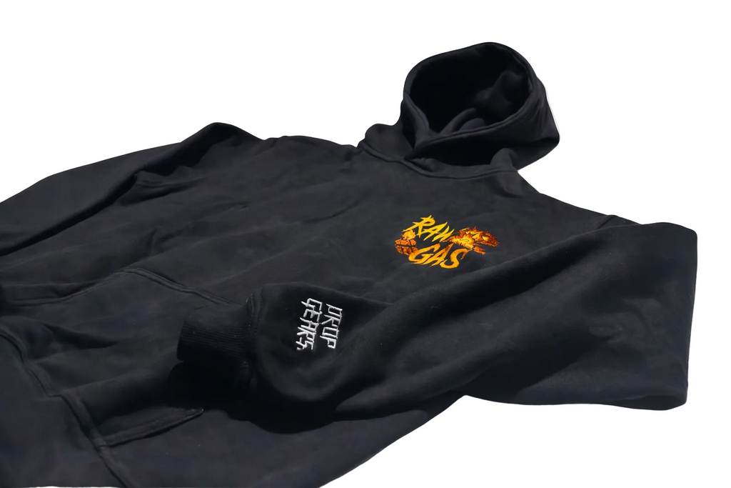 Satanic Motorworks oversized Hoodie Schwarz