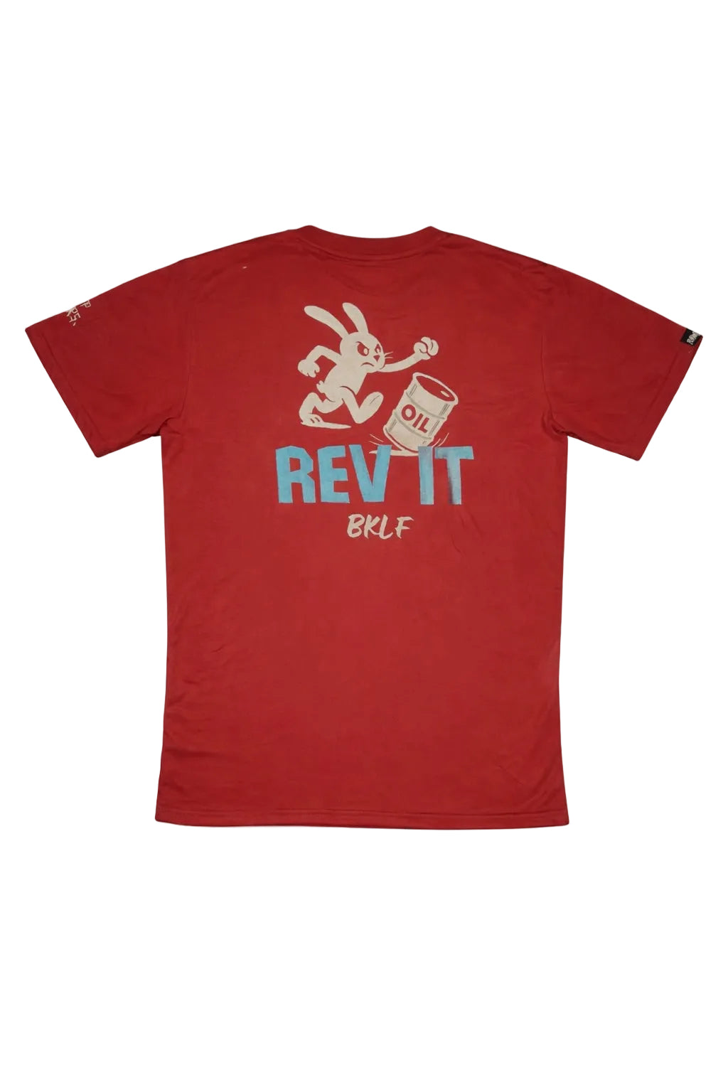 Rabbit‘s Fuel relaxed Fit T-Shirt Weinrot