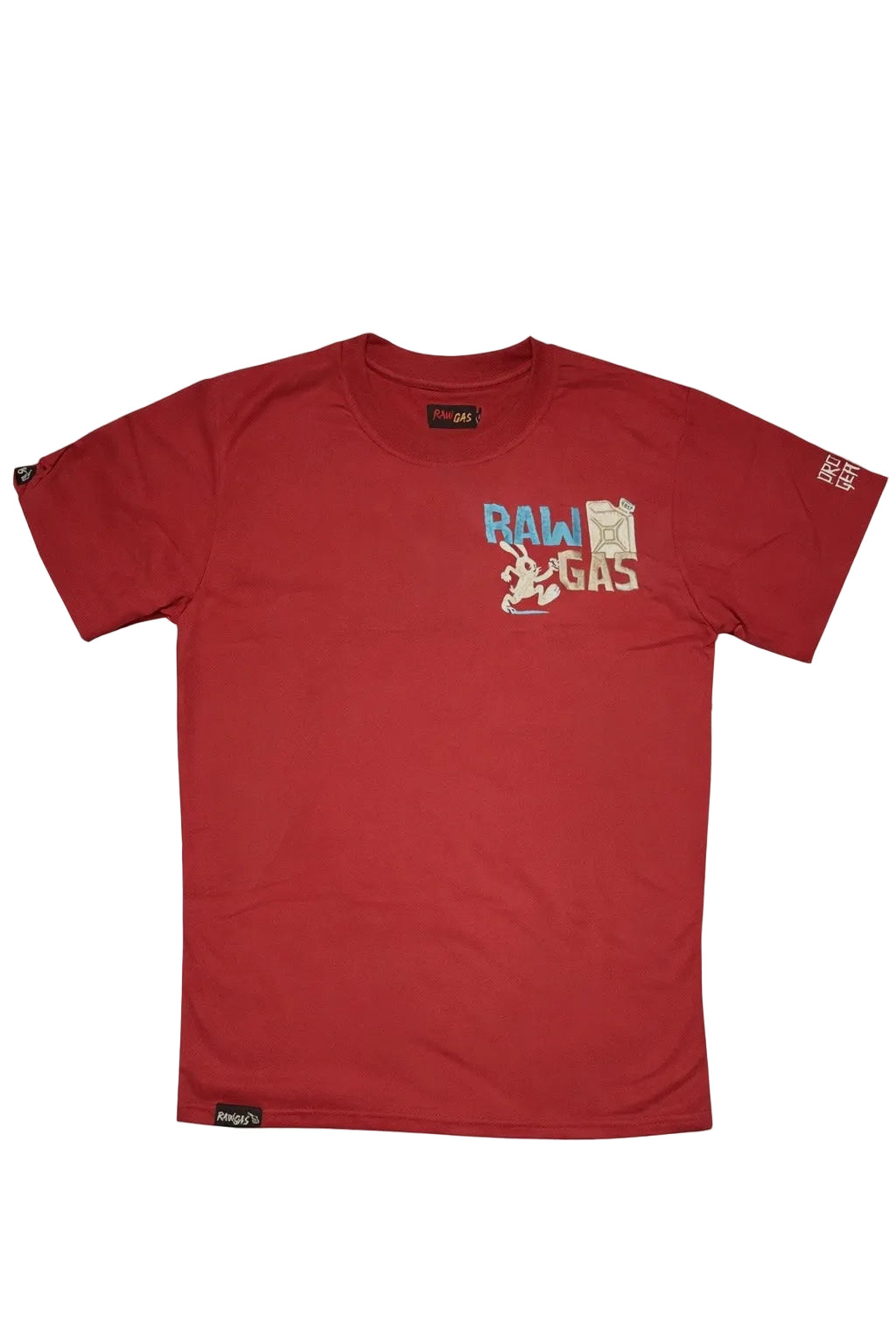 Rabbit‘s Fuel relaxed Fit T-Shirt Weinrot
