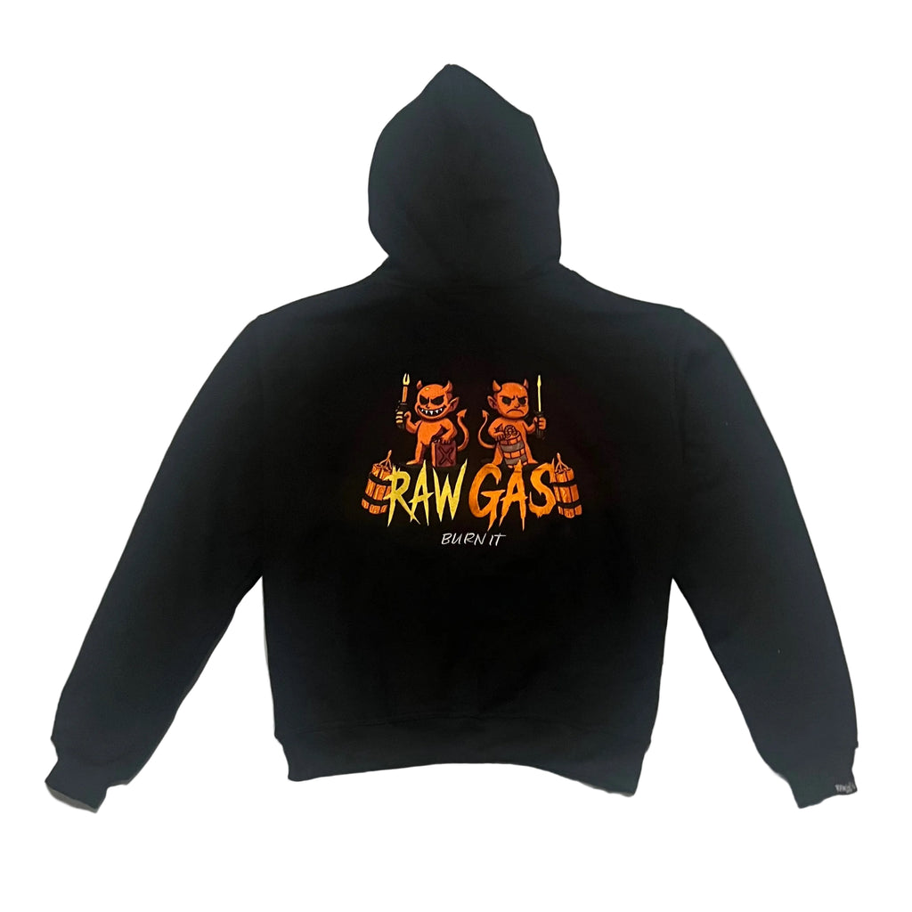 Satanic Motorworks oversized Hoodie Schwarz