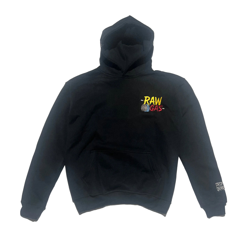 Full Throttel oversized Hoodie Schwarz