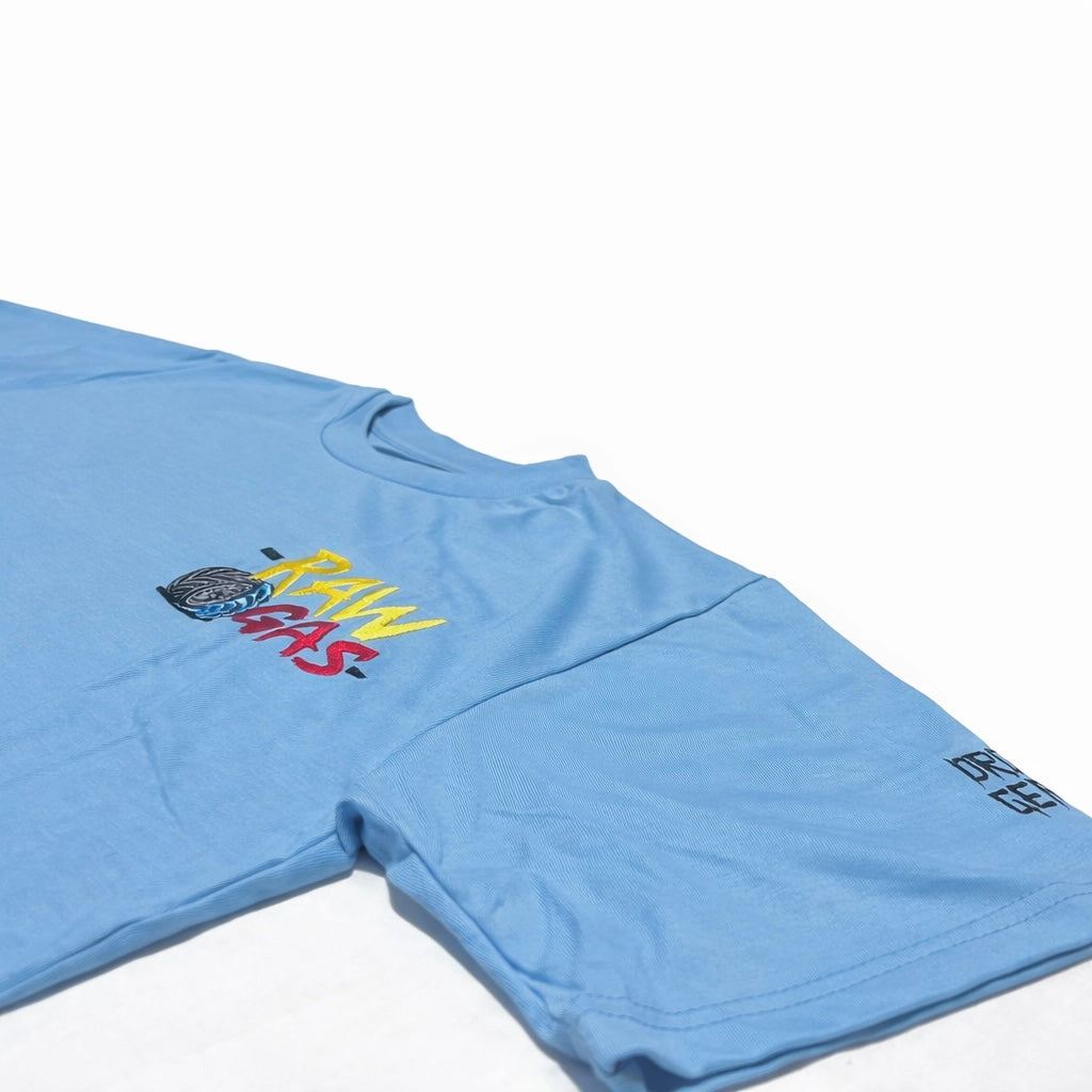 Full Throttle relaxed Fit T-Shirt Himmelblau