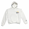Full Throttel oversized Hoodie Weiß