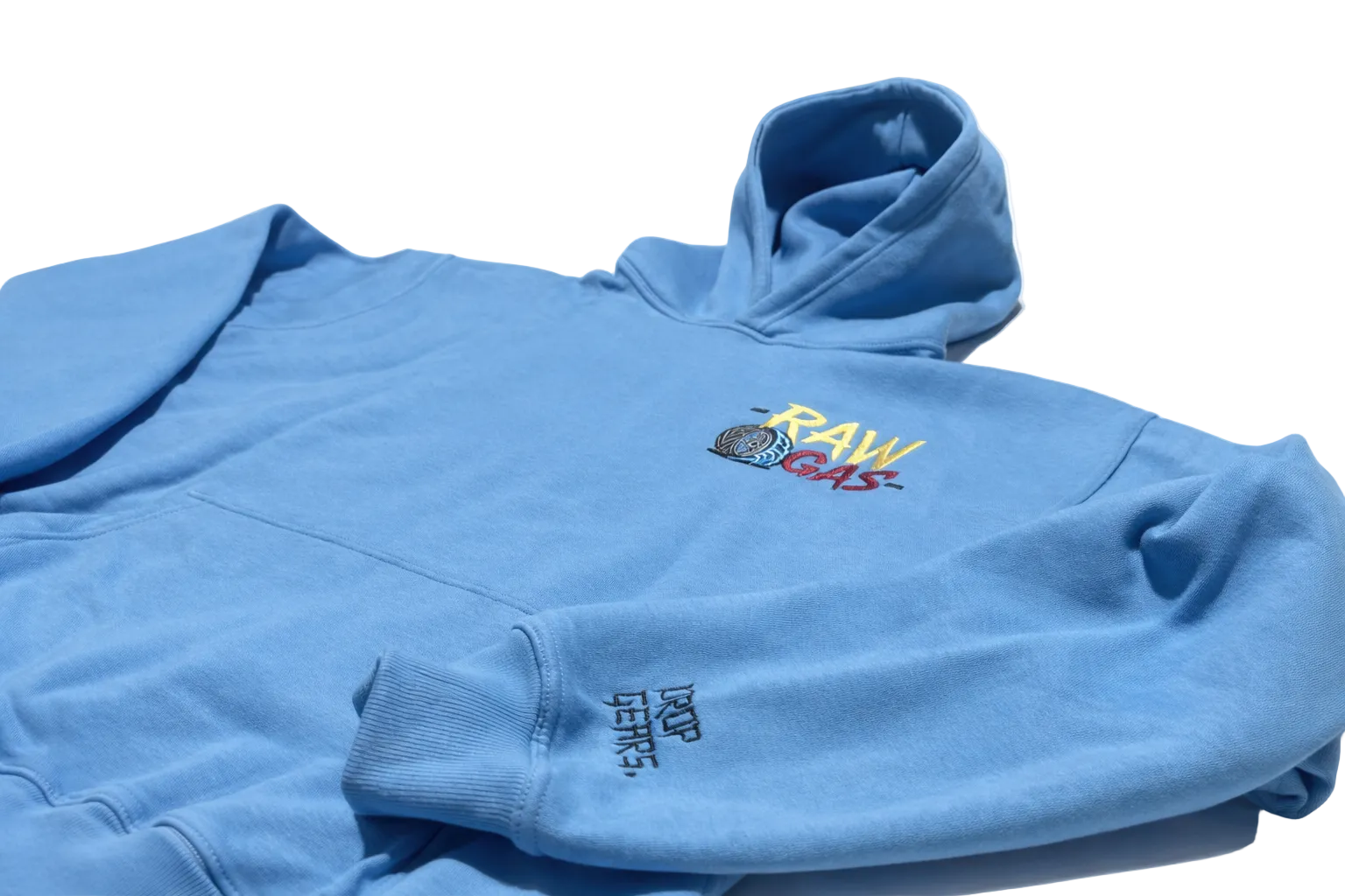 Full Throttel oversized Hoodie Himmelblau