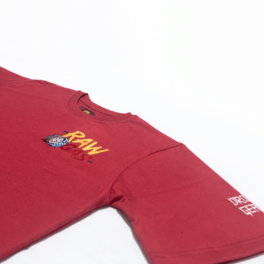 Full Throttle relaxed Fit T-Shirt Weinrot