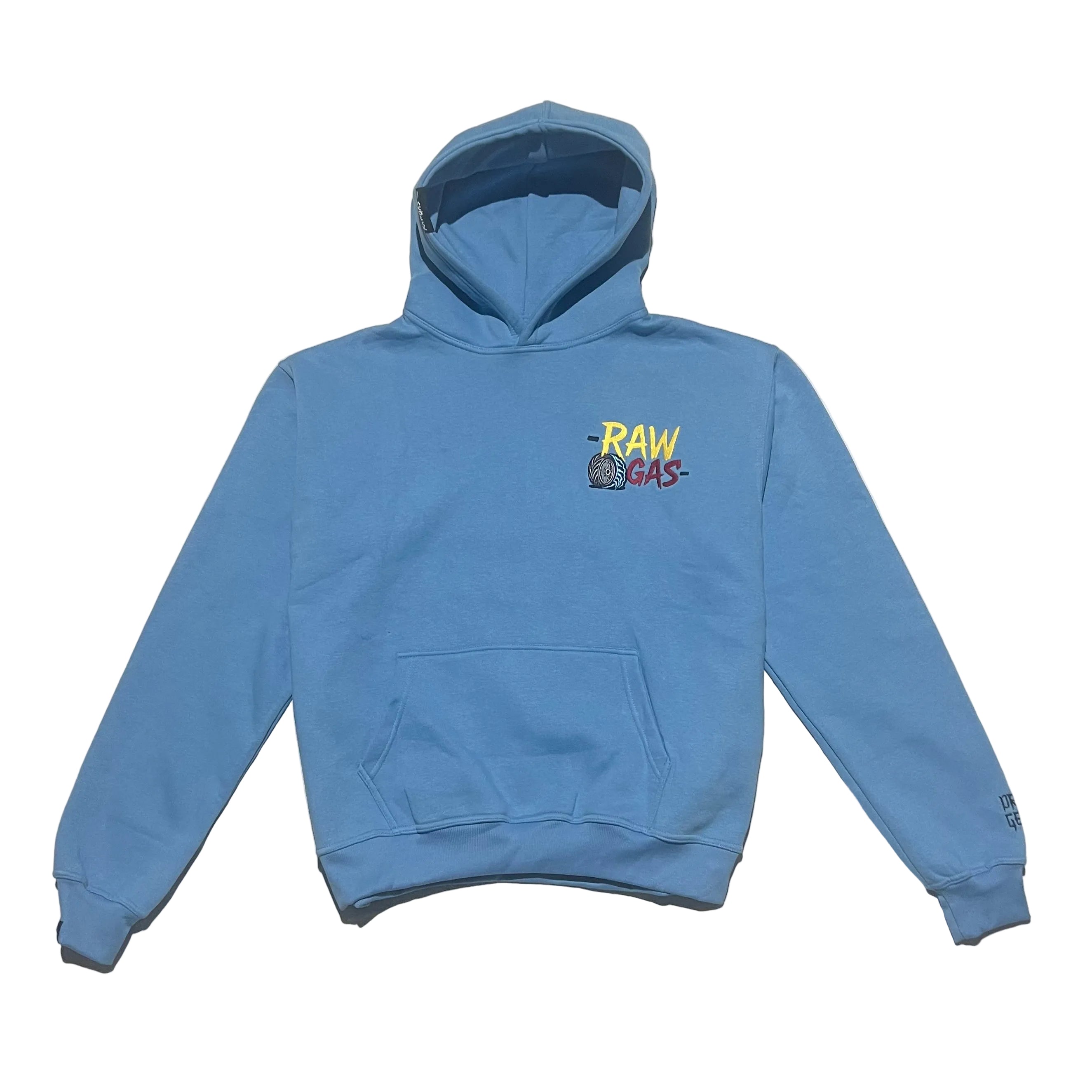 Full Throttel oversized Hoodie Himmelblau