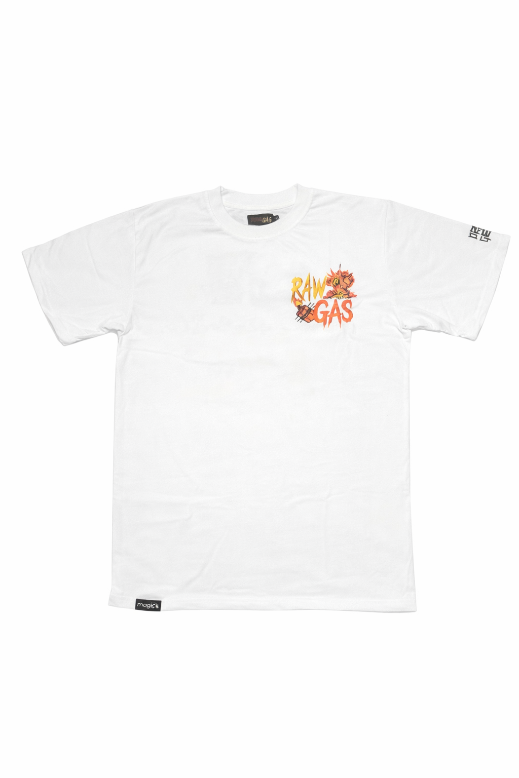 Satanic Motorworks relaxed Fit T-Shirt Weiß